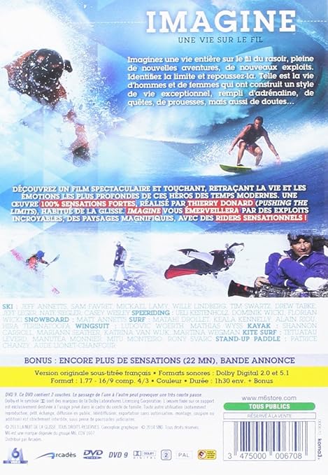 La Nuit de la glisse : Imagine, une vie sur le fil Alemania ...