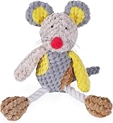 Rosewood Molly Mouse Dog Toy - Soft Squeaky Plush for Small Dogs Puppies view 2