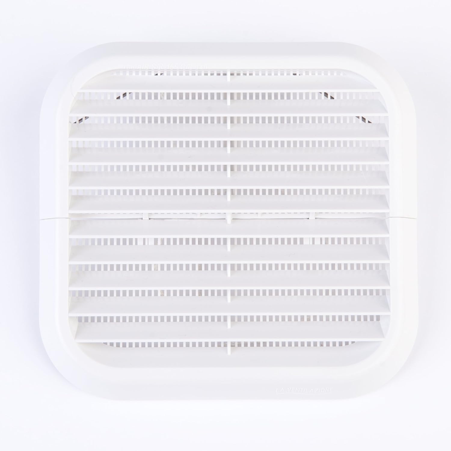 Xpelair SSWKWS Simply Silent W/Round Wall Kit - White, Square/Brown - Image 4