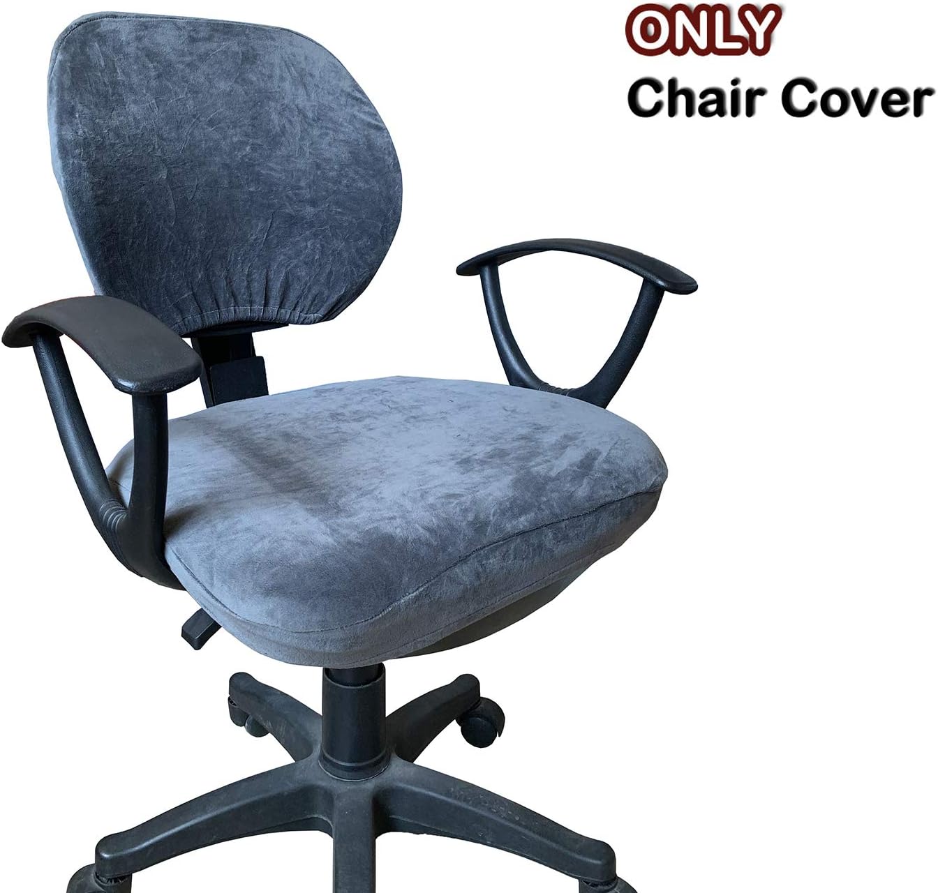 Best desk chair cover stretch blue