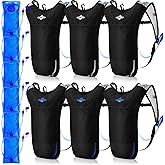 Reginary 6 Pack Hydration Backpack Set with 2l Water Bladder, Lightweight Water Backpack Outdoor for Hiking Hydration Pack with Water Bladder for Adults Running Cycling Biking