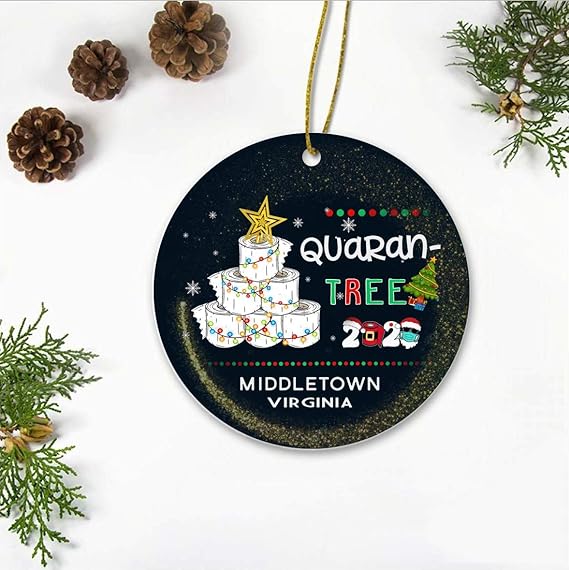 2020 Christmas Ornament Quarantree Middletown Virginia