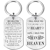 TANWIH Memorial Gifts for Loss of Husband Loss of Wife Sympathy Gifts Bereavement Keychain