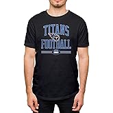 Hybrid Sports NFL - Tennessee Titans - Football Arch - Men's & Women's Short Sleeve T-Shirt - Size 3 X-Large, Tennessee Titans - Black