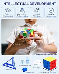 CFMOUR Magnetic Speed Cube 3x3 - Moyu RS3M