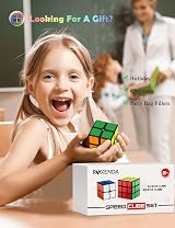 ROXENDA Speed Cube Set 2x2 3x3 Original Fast Cube with Instructions view 5