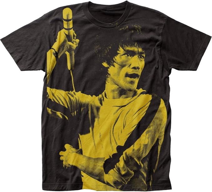 Bruce Lee - Mens Big Print Subway T-Shirt, Medium, Black: Amazon.ca ...