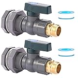 2 Set 3/4 Inch Rain Barrel Spigot Kit - BILAL Water
