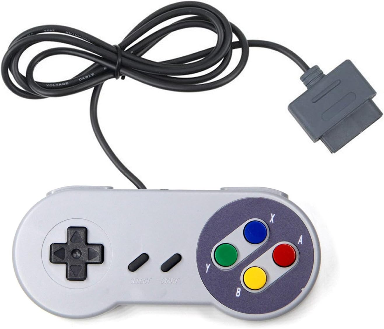Veanic 2-Pack Replacement Controller Gamepad for SNES - Original Super Nintendo Entertainment System: Computers & Accessories