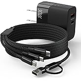 30W 3-in-1 USB C Fast Charger for DJI Mini 4 Pro, Mini 4K, Mini 3 Pro, Mini 3, Mavic 3, Air 2S, Avata Drone, Wall Charger wit