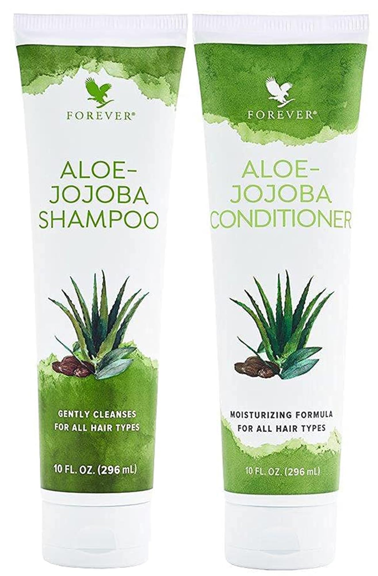 Forever Living Aloe-Jojoba Shampoo and Conditioning Rinse Twin Pack