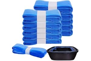 KPPTYTY 12 Pack Cat Litter Refills Bags, Control Litter Refills Generic Compatible with Litter Genie and Pet Genie Pail XL/Plus/Standard/Pet Pail, Included One Non-original Refill Cartridge-Black Box