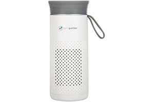 GermGuardian Portable Allergen Air Purifier for Small Spaces with USB Cable, Captures Dust, Pollens, Mold Spores, UV-C Light Helps Reduce Germs, 7” White, AC085