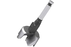 Greycore Tools Self-Feed Drill Bit – Single-Cutter Self Feed Drill 2-1/8 Inch – Professional Boring Drill Bits for Woodworking – Aggressive Feed Screw Thread for Fast and Smooth Drilling