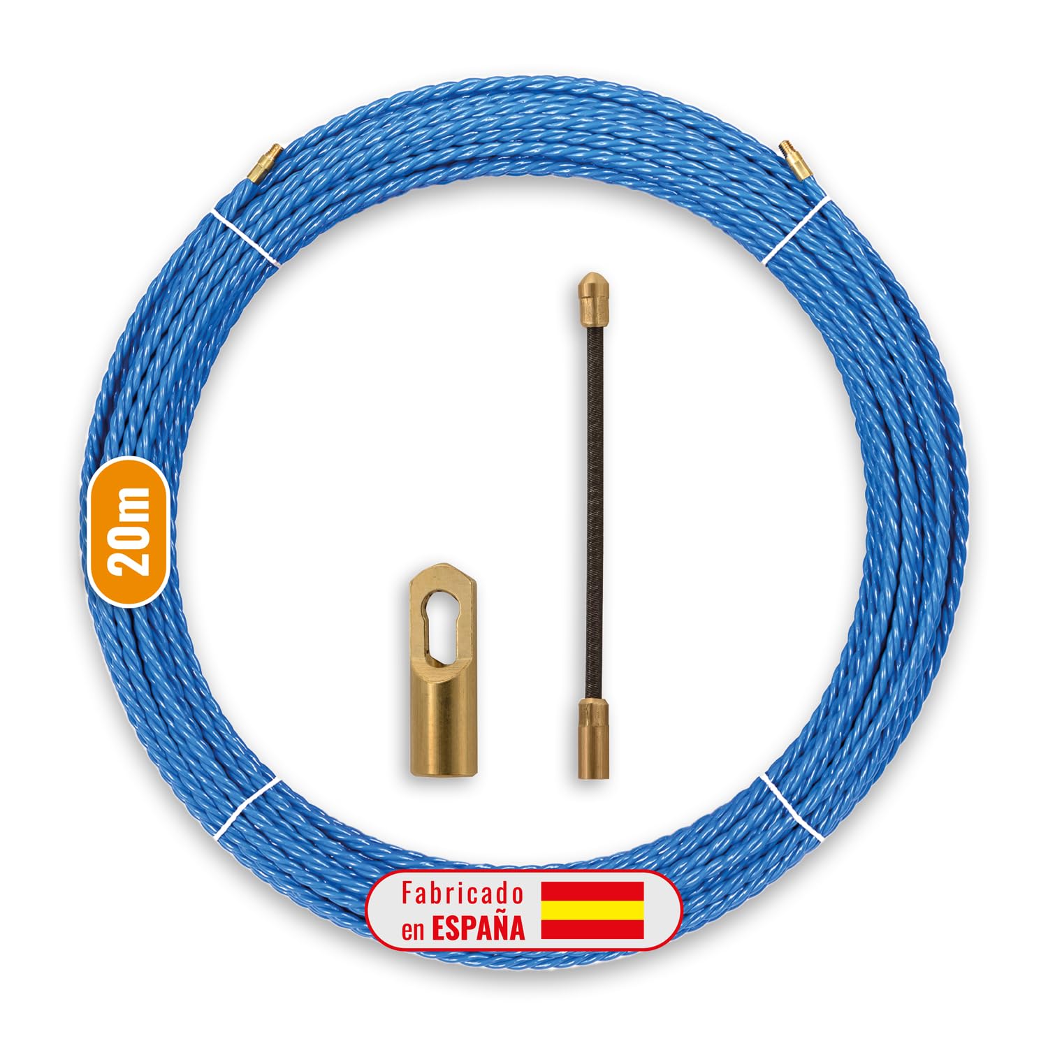 Anguila BRICO Cable Grommets Interchangeable Clamps with Accessories Triple Stranded Diameter 6 mm 20 m — image 1