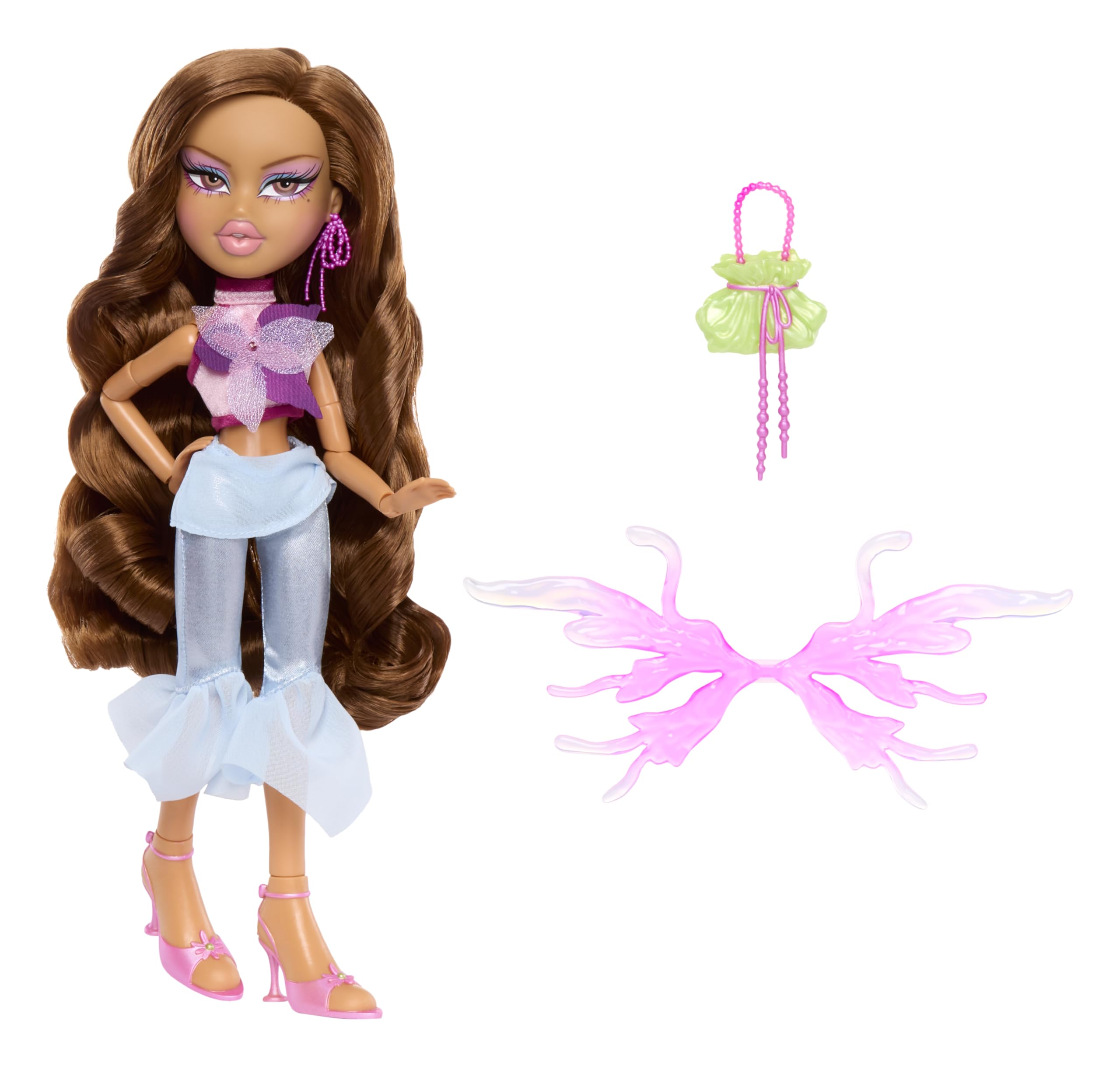 Bratz Fashion Pixiez Yasmin Collectible Fantasy Doll with Real Fashions and Accessories