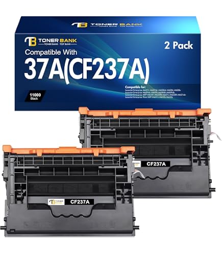 Amazon.com: ERNZAT 37Y Toner Cartridge Compatible for HP 37X
