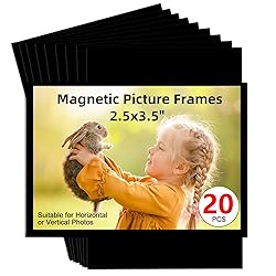 CHUNNIAO Magnetic Picture Frame 2.5X3.5-20