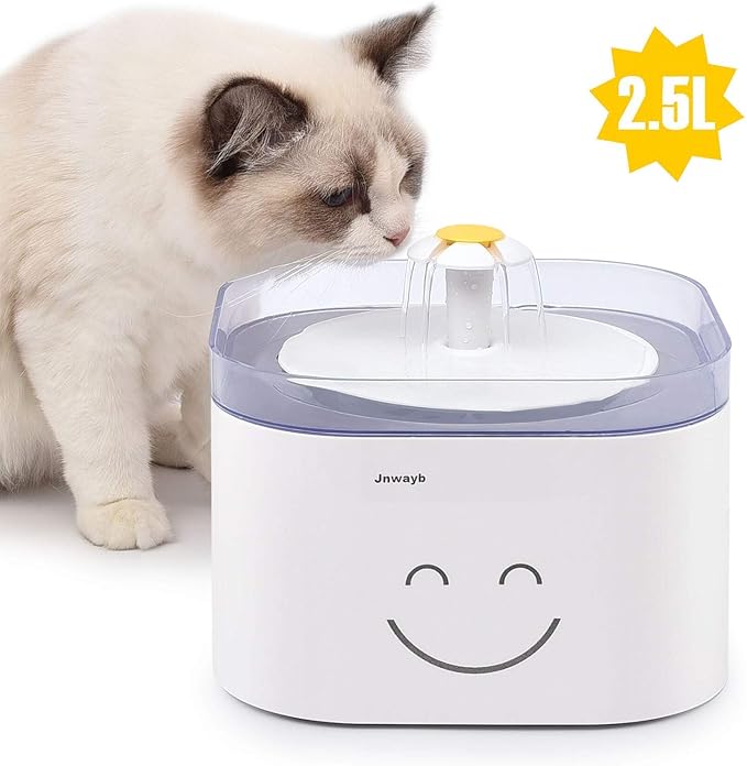 Fontaine à Eau Pour Chat Amazon Jnwayb Fontaine à Eau pour Chat et Chien Automatique 2,5L Ultra