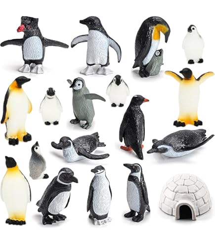Amazon.com: Safari Ltd. Penguins Bulk Bag - Set of Miniature Toy
