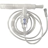 1-Pack Westmed #0210 VixOne Nebulizer Mouthpiece, Tee, Flex Hose, and 7' Kink Resistant Tubing