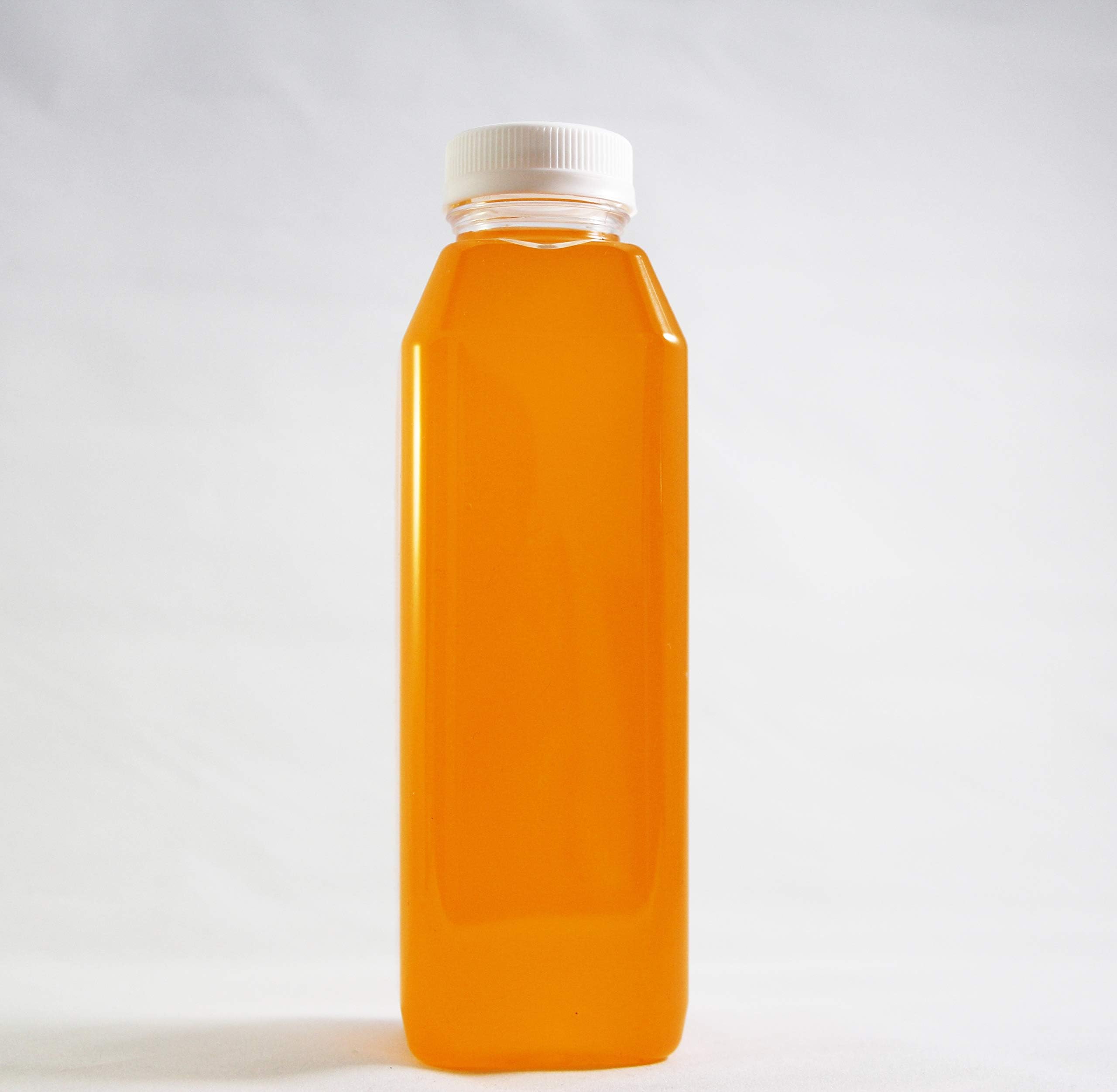 Captiva Containers Square Plastic Bottle with Cap