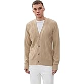 Officine Generale Men's Miles Cotton Tonal Argyle Cardigan