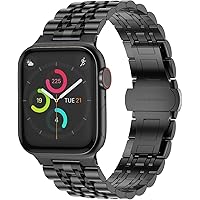 Tasikar Bracelet Compatible with Apple Watch Band 41mm 40mm 38mm, Women Men Stainless Steel Replacement Strap Adjustable…