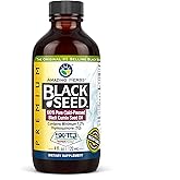 Amazing Herbs Premium Black Seed Oil - Gluten Free, Non GMO, Cold Pressed Nigella Sativa Aids in Digestive Health, Immune Sup