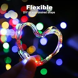 JMEXSUSS 2 Pack Solar Christmas Lights, Total 400