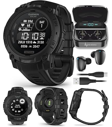Amazon.com: Garmin Instinct 3 Rugged Outdoor GPS Smartwatch - 50