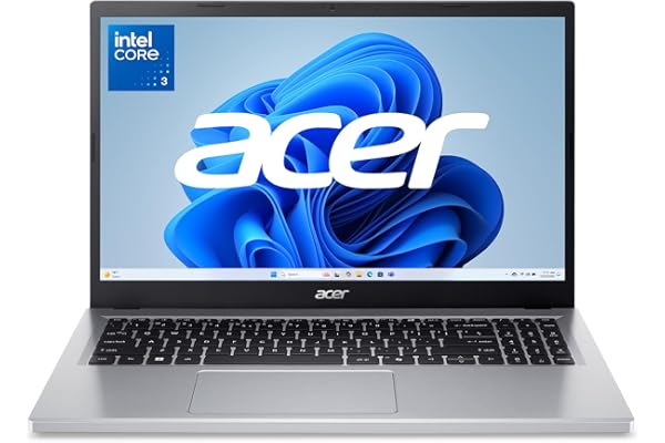 acer Aspire Go 15 AI Ready Laptop | 15.6" FHD (1920 x 1080) IPS Display | Intel Core 3 Processor N355 | Intel Graphics | 8GB DDR5 | 128GB UFS | Wi-Fi 6 | Windows 11 Home in S Mode | AG15-32P-39R2