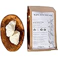 Nourichesse Kokum Butter - 1 LB (16oz) Block. Pure Butter, Great Moisturizer for Skin and Hair. Use in DIY Soap, Balm, and Cream.