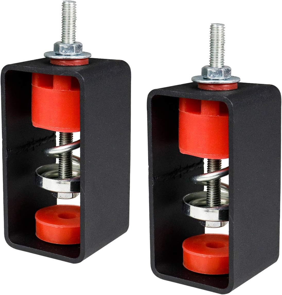 Air Jade Elastomeric Hanger, Spring Vibration Isolator for Home Theater, Studio, Office, Anti Vibration & Sound Proof Ceiling Suspended Mounted Hangers (2Pack)