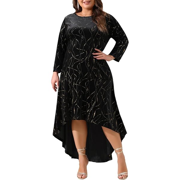 Avenue Women's Plus Size Tisha Lace Maxi Dress – Tiered, Bell Sleeve, Relaxed Fit - View #8