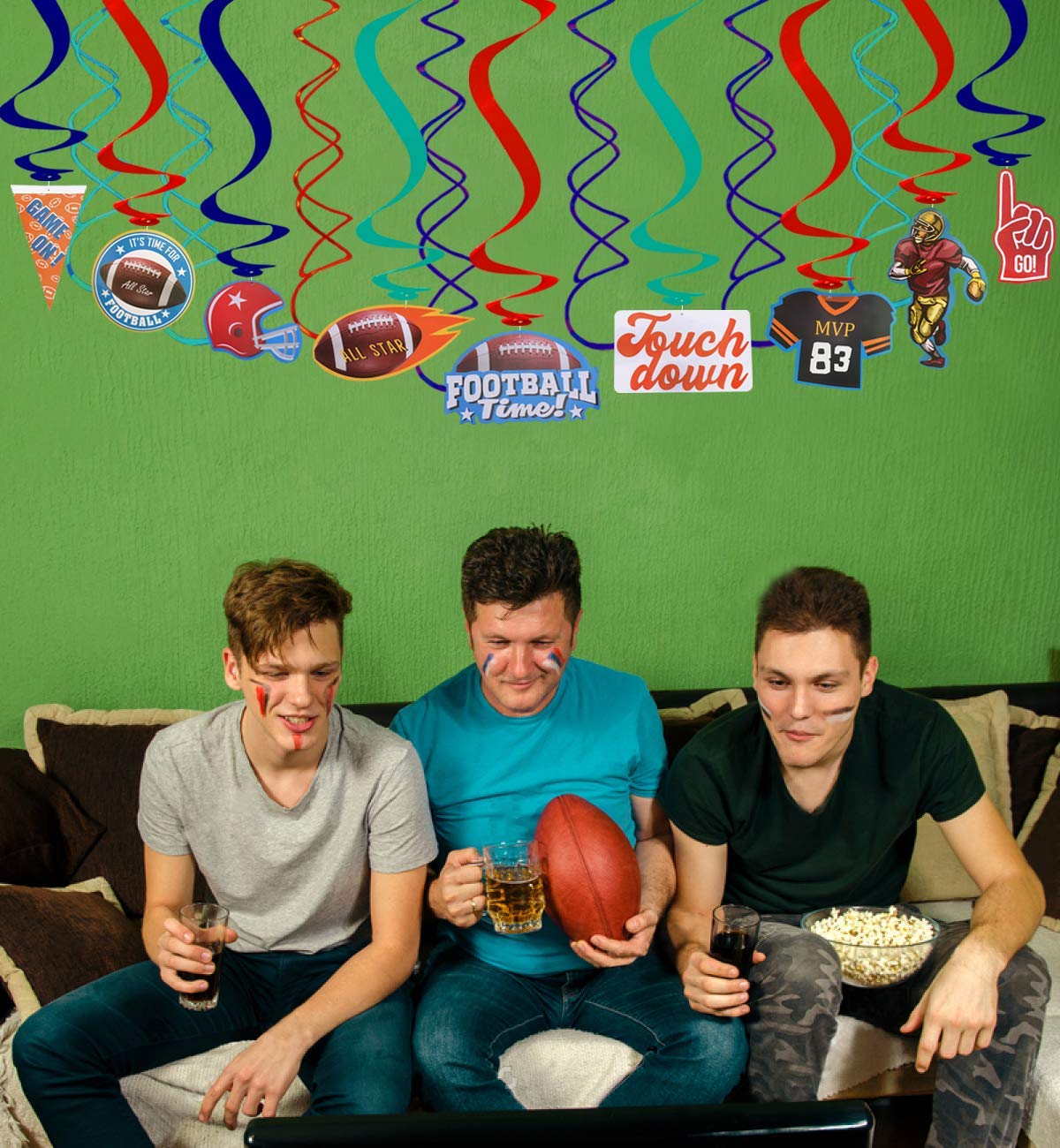 Evermarket Football Game Day Party Decorations 2019 Garland Sports
