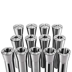KUNTEC 13 Piece Precision R8 Collet Set Mill