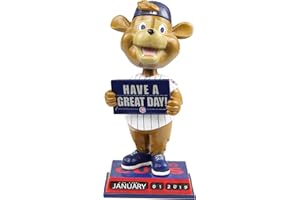 FOCO Clark Chicago Cubs Calendar Special Edition Bobblehead MLB