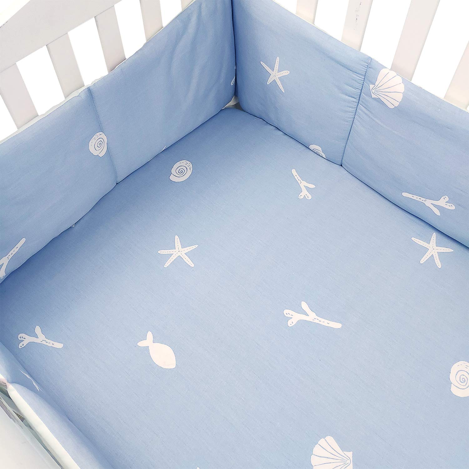 baby boy crib bedding sets with bumper pads