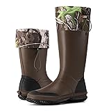 HISEA Classic Men’s Rainboot Neoprene Rubber Rain