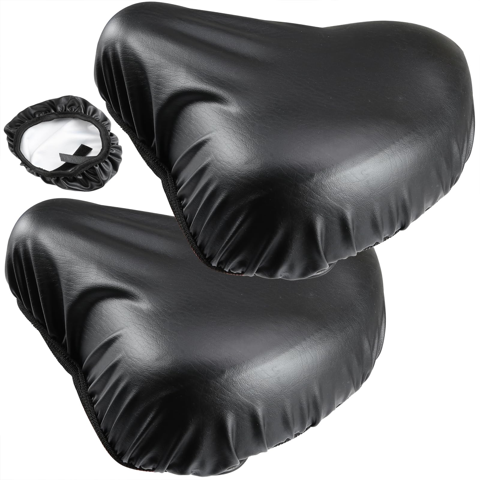 JIAJUNFS Bicycle Seat Waterproof Sunproof Dustproof Protective Cover Washable Seat Cover for Women Men Outdoor Urban Mountain Saddle Rain Cover