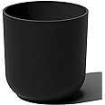 Veradek Mason Series Lima Planter - Round Planter for Indoor or Outdoor Porch/Garden | Made from Plastic-Stone Composite with