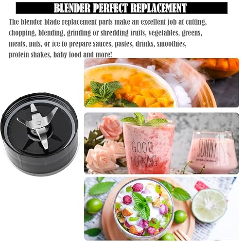 Cross Blade Blender Replacement Parts with Base Gear &Blade Gear