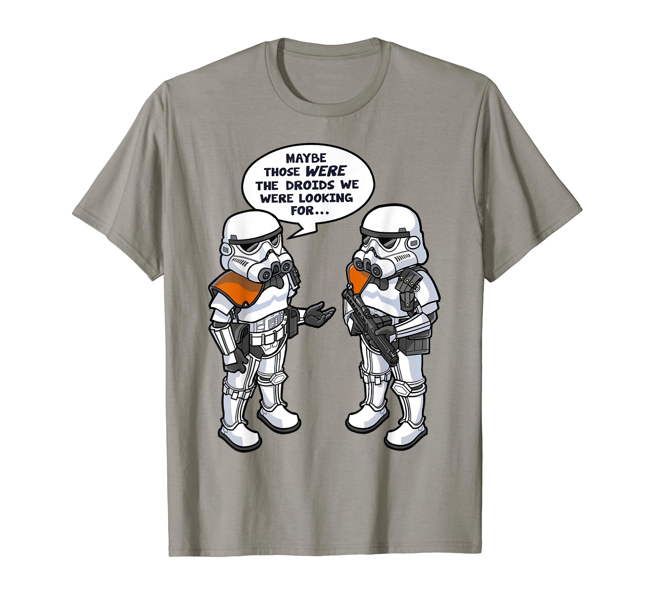 STAR WARS Wrong Droids Funny Comic Disney+ T-Shirt