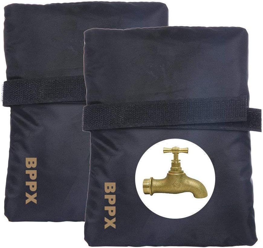 2 Pcs Waterproof Outside Tap Insulation Covers for The Winter, Protect Garden Water Taps From 2 Pcs Waterproof Outside Tap Insulation Covers for The Winter, Protect Garden Water Taps From