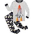 Little bety Boys Cotton Pajamas Long Sleeve Toddler Boys Pjs Kids Sleepwear Sets 18months-18years