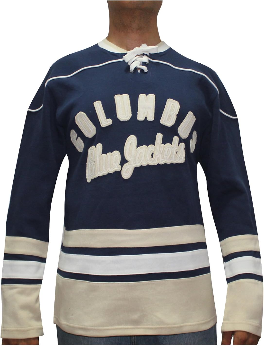 columbus blue jackets throwback jersey
