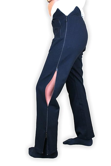Stautz® Premium Rehahose für Damen – Einzigartiger 4-Wege Reißverschluss um durchgehend seitlich zu öffnen – Optimal geeignet