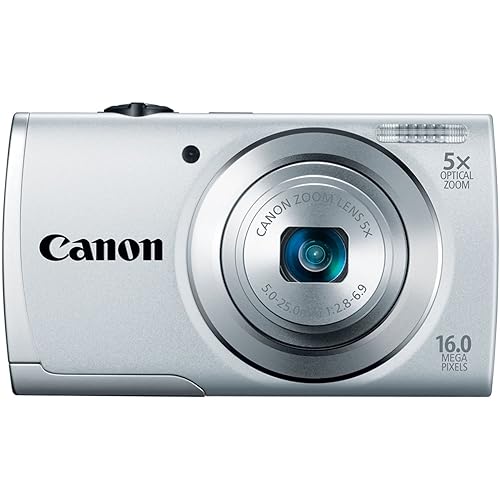 Canon PowerShot A2500 16MP Digital Camera with 5x Optical Image