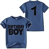 AG AGUU Birthday Boy Shirts 1-10 Years Old Birthday T-Shirt Kids Toddler Baby Boys Birthday Tees Party Outfits Tops